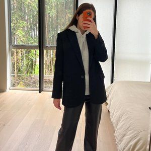 BLACK blazer Zara size XS